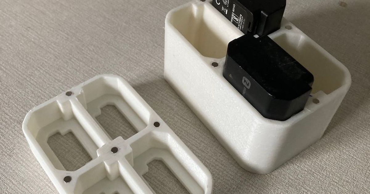 Sony NPFZ100 Battery Holder by hrishib Download free STL model