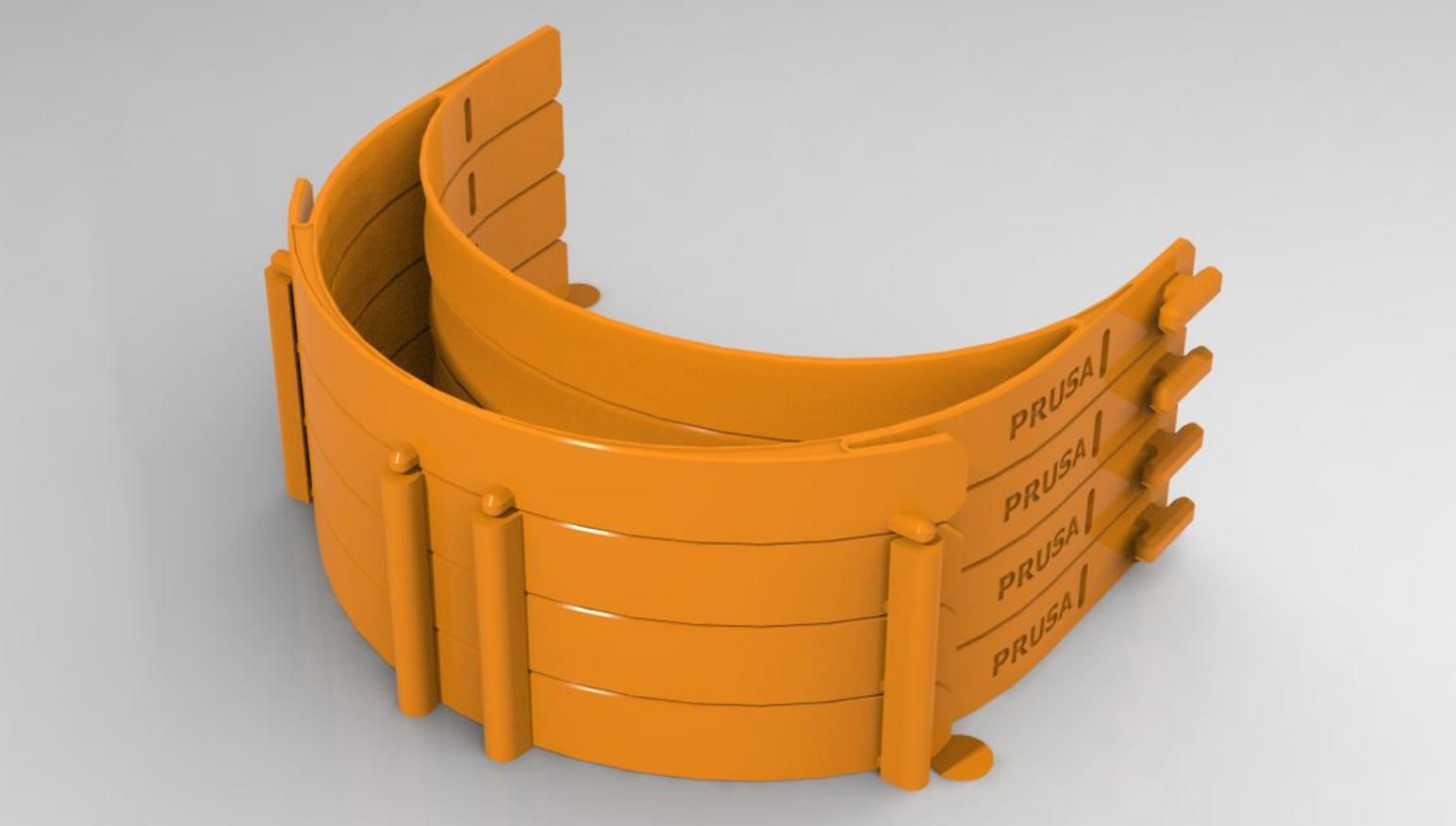 Prusa RC3.1 A4 Sheet Remix + Quad Stack (Improved, OttawaMakesPPE)