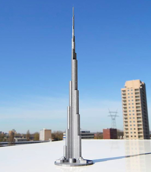 Burj Khalifa - Dubai , UAE by MiniWorld3D | Download free STL model ...