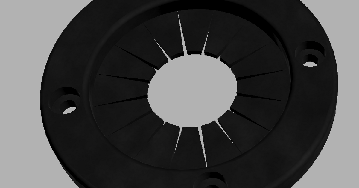 Utility grommet by Gecko3D Download free STL model