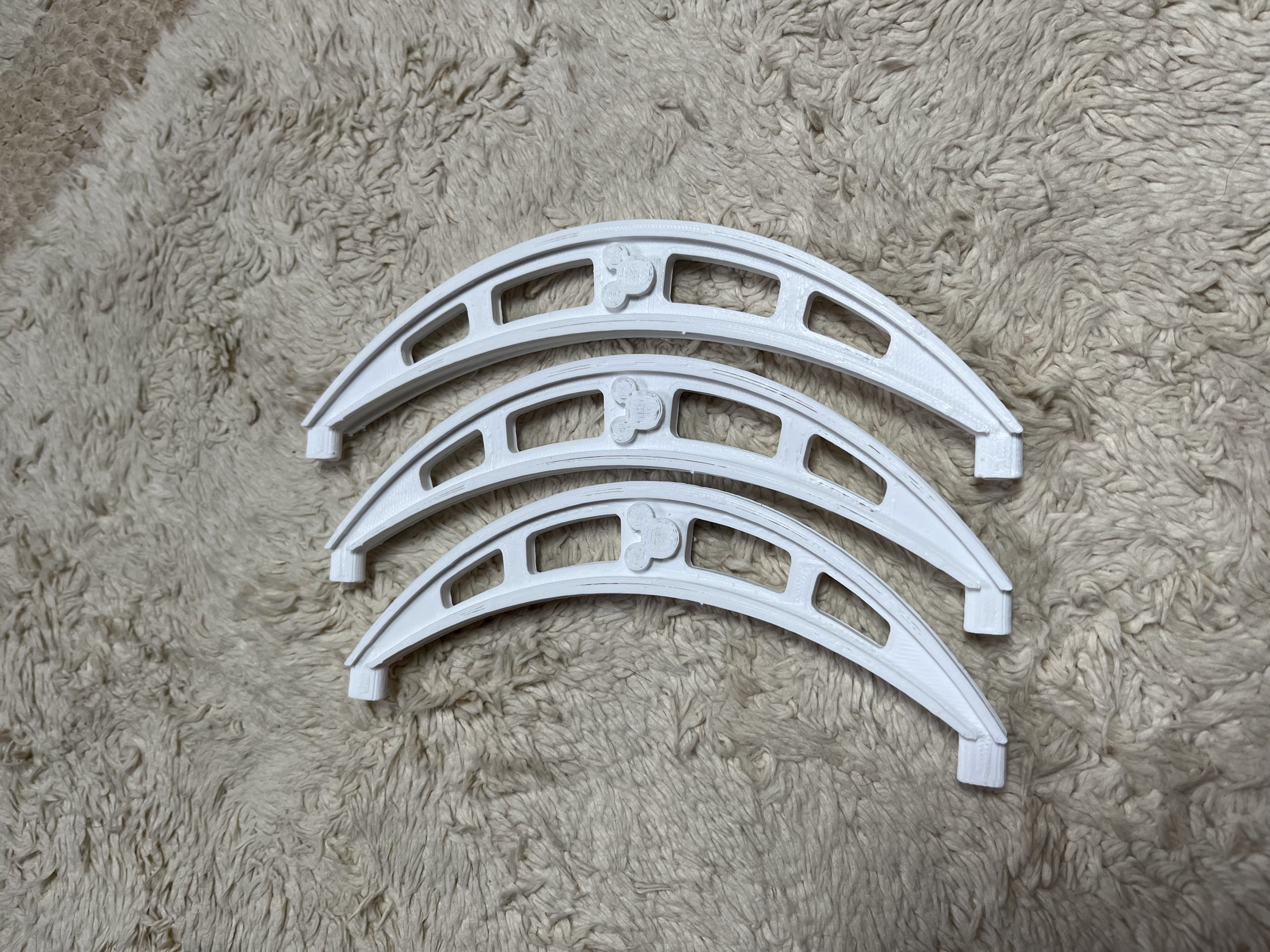 Shortened Monorail Ceiling Brackets