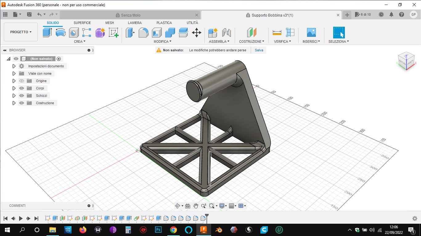 Porta bobina filamento - filament spool holder