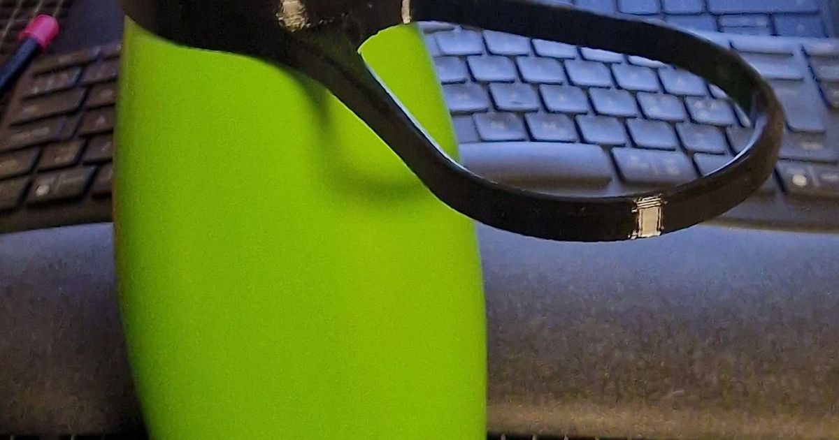 TPU Water bottle handles by Graloth Download free STL model