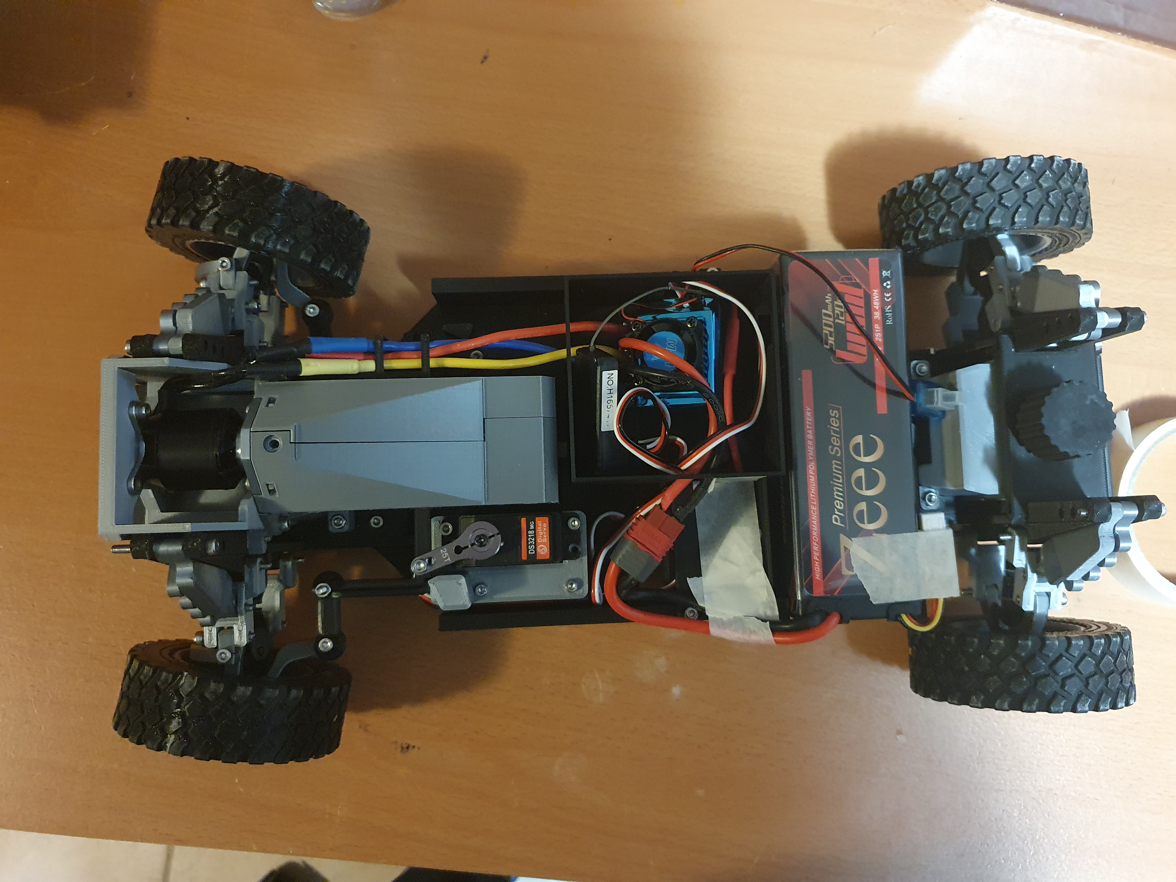 Miniatura 19 do modelo 3D RC Car V2 (almost) fully printed