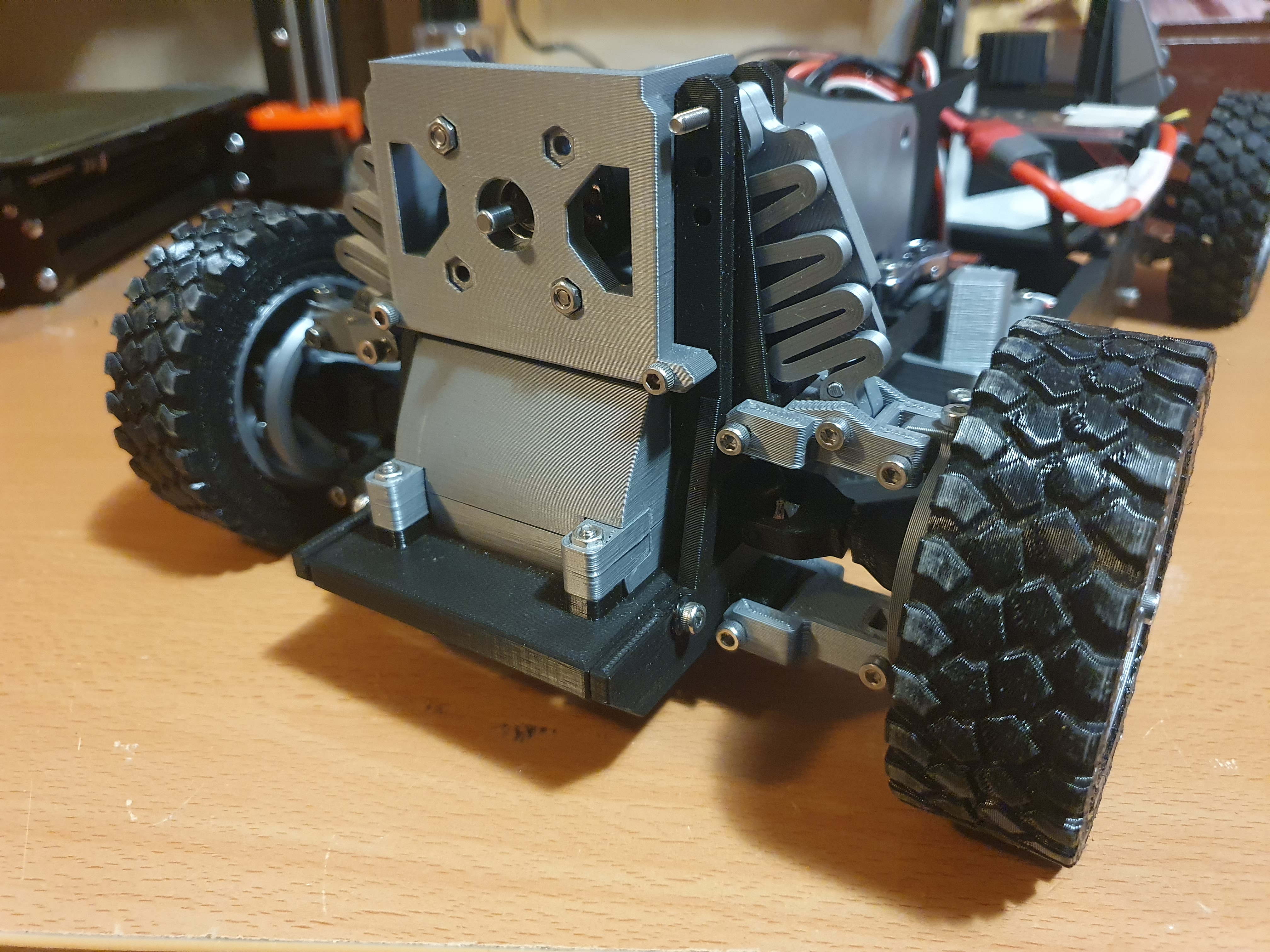 Miniatura 20 do modelo 3D RC Car V2 (almost) fully printed