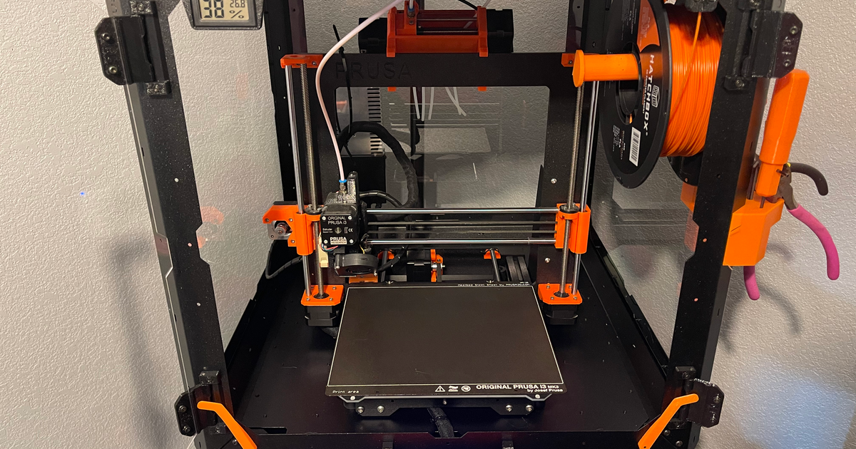 Original Prusa Enclosure Door Stop by Joshua Christman | Download free ...