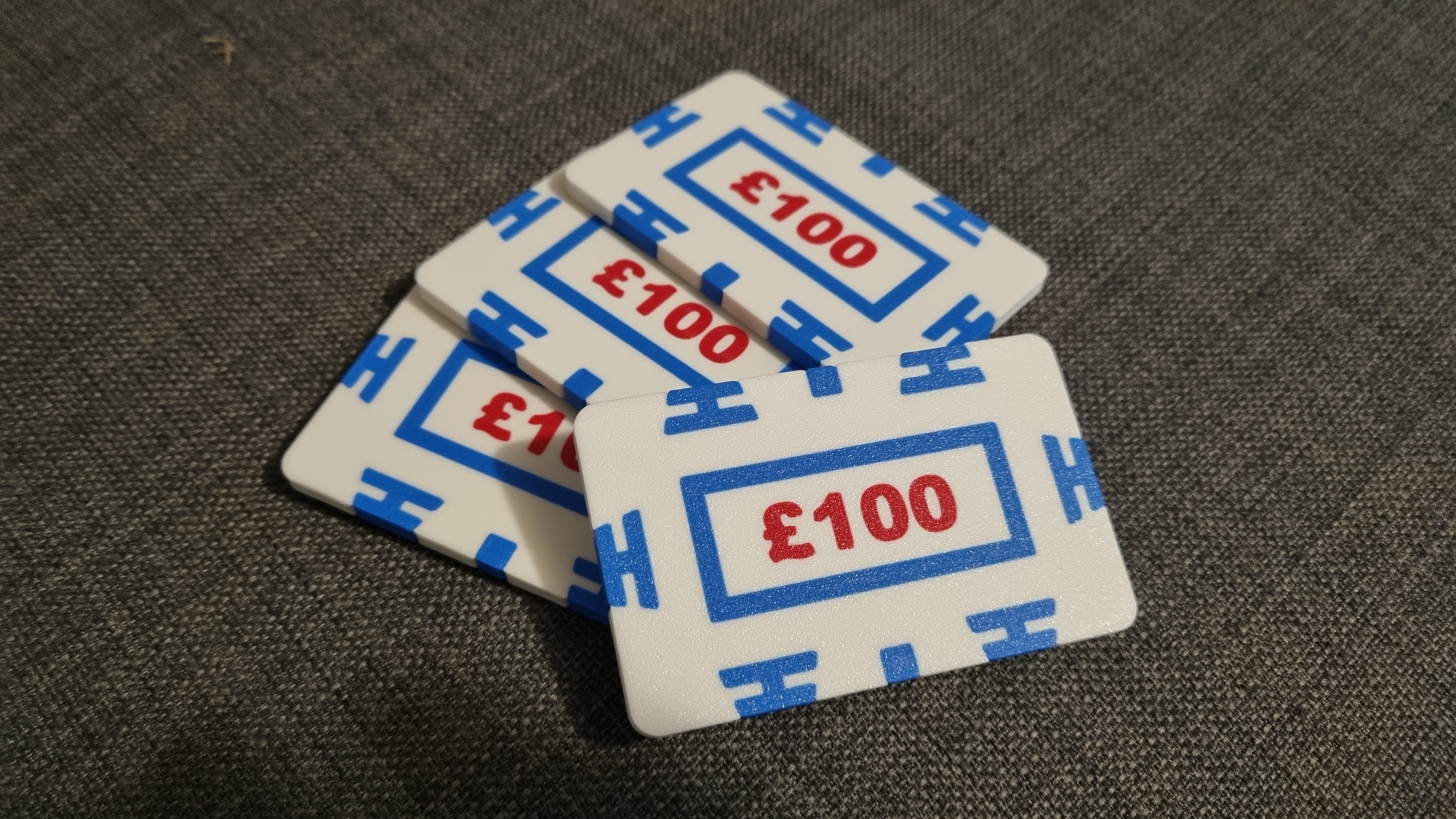 Poker plaque (Multicolour / MMU print)