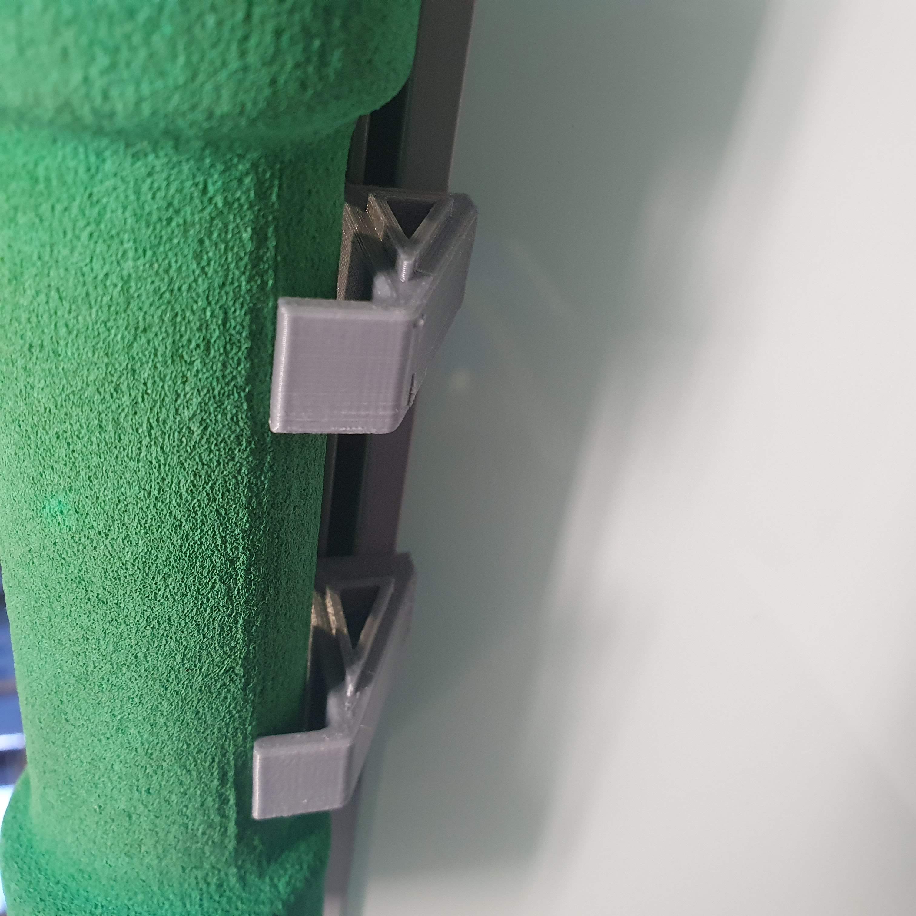 Office Partition Wall L Hanger by DIllY Daily Download free STL model