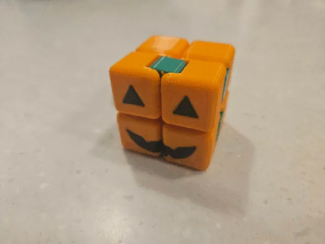 Jack-O-Lantern Fidget Cube