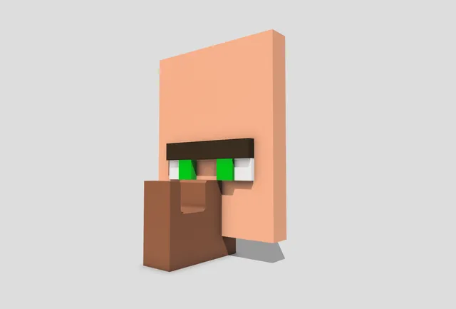 Minecraft Villager Nose Hook