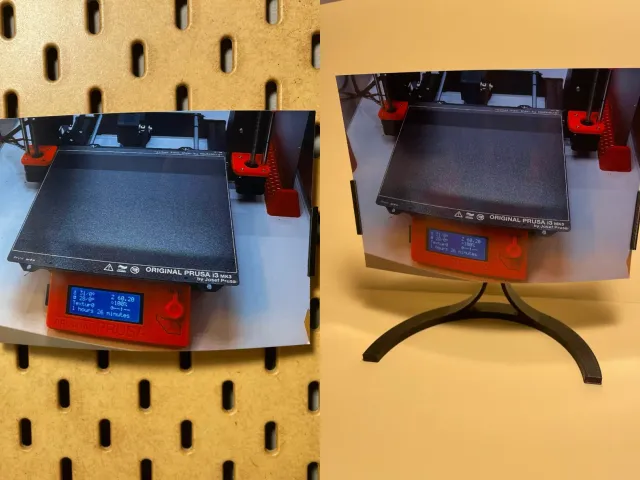 Skadis pegboard photo holder