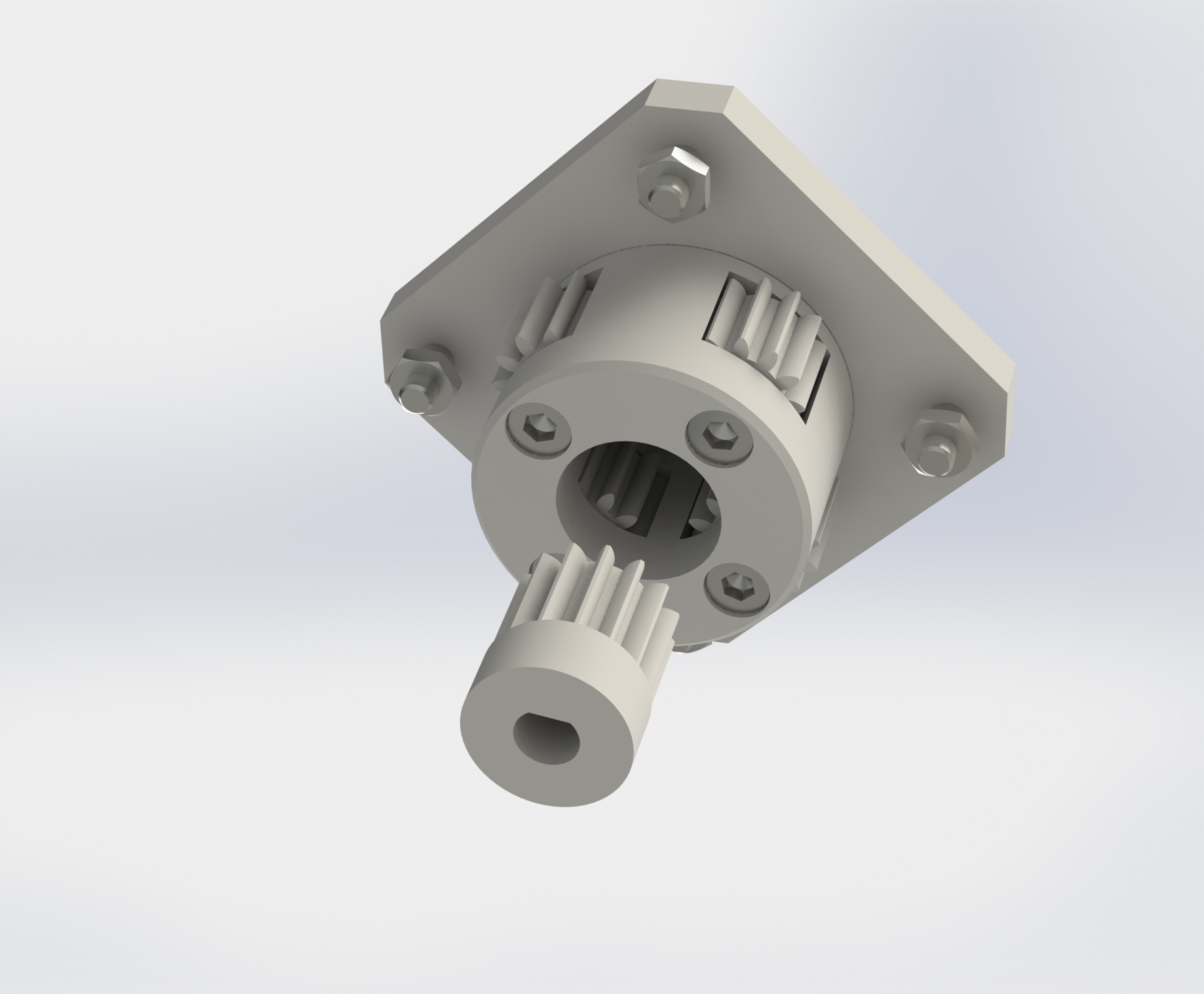 NEMA17 Gearbox by Davide Mognaschi Download free STL model