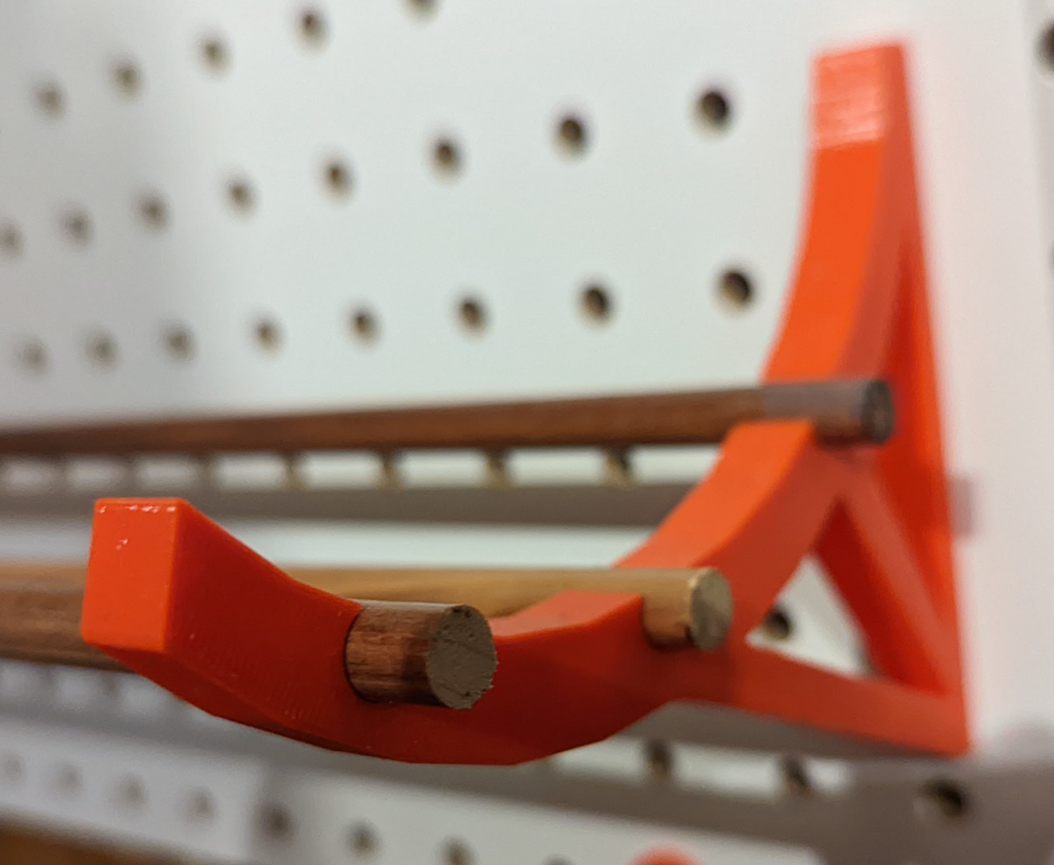 Pegboard Tape Holder by WulffN Download free STL model