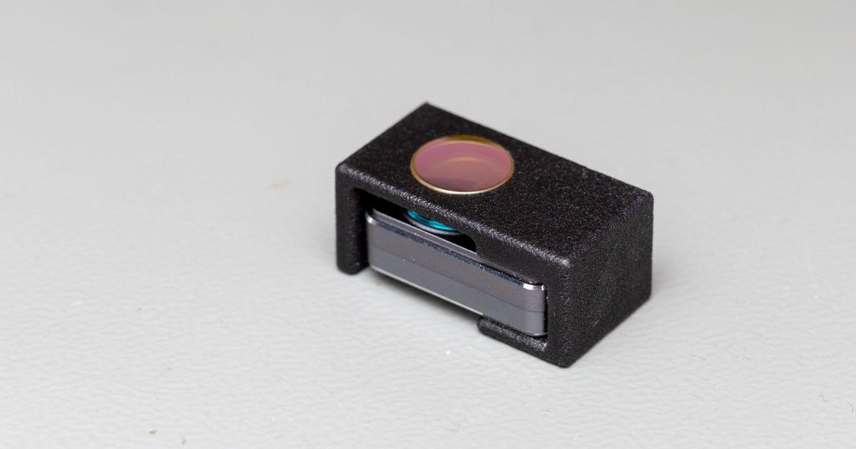 Infisense/Infiray P2 thermal camera macro lens holder by Qw3rtzuiop