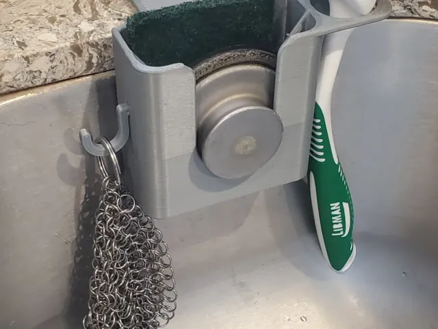 Suction Cup Dish Sponge/Drain Plug/Brush/Scrubber Holder