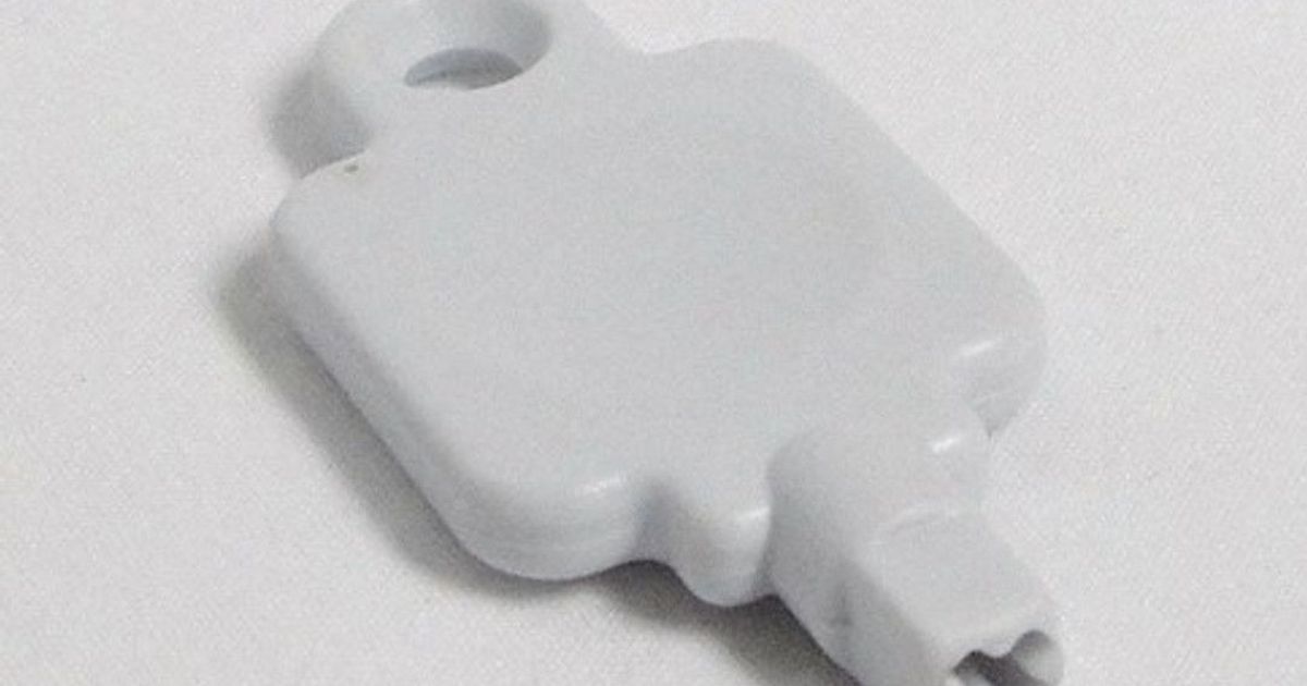 Toilet paper key Pacific 50413) by Devilas Download free STL