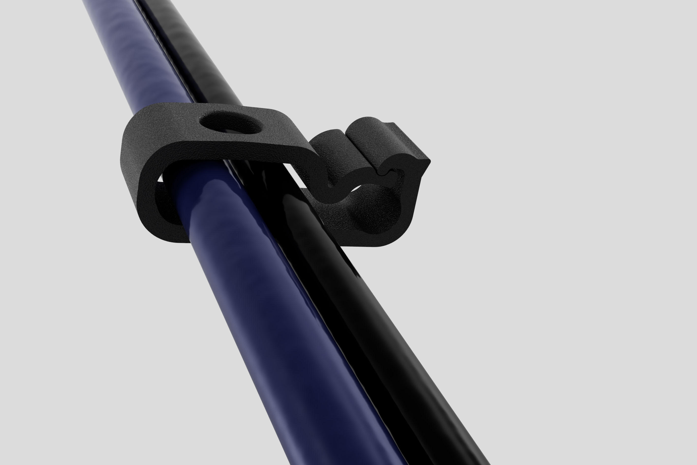 Miniatura 3 do modelo 3D Self-locking Wire Clip