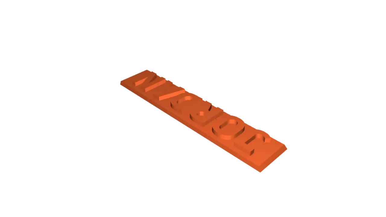 Pelican 1510 Nameplate by Strawlrus | Download free STL model ...