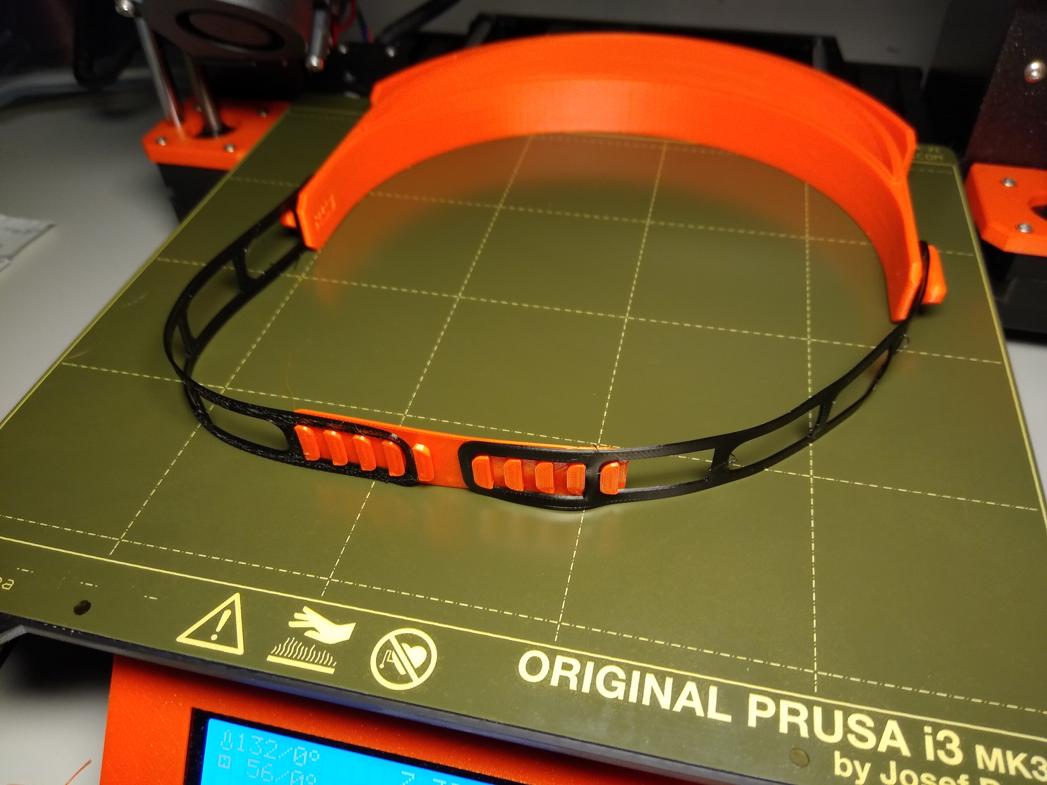 Headband for faceshield