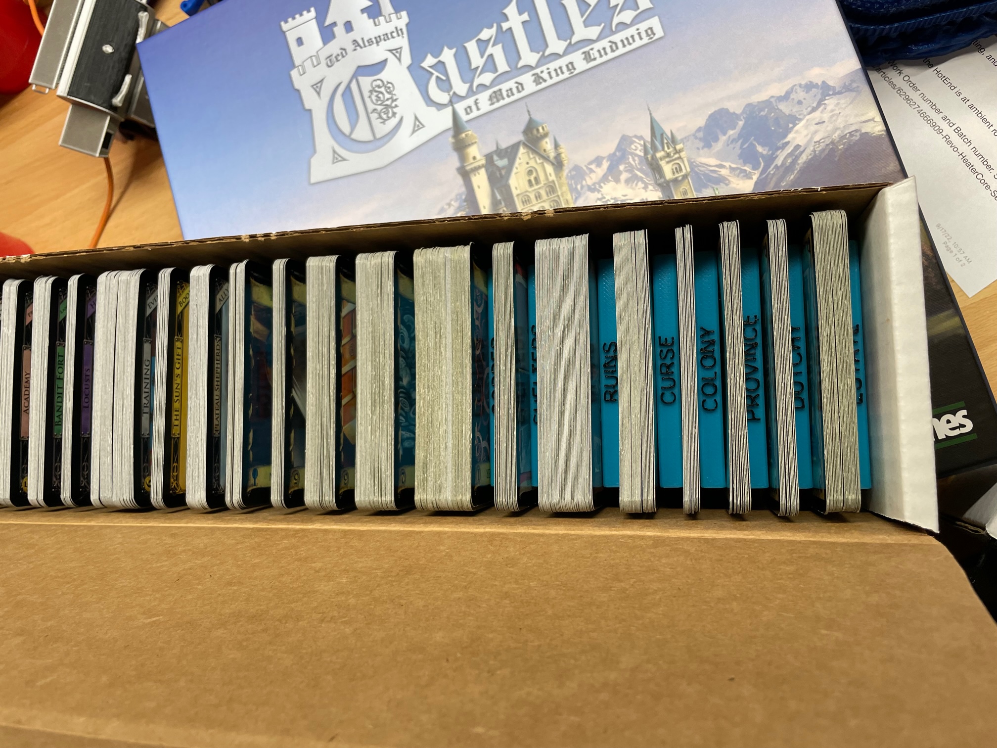Dominion Starter Card Divider
