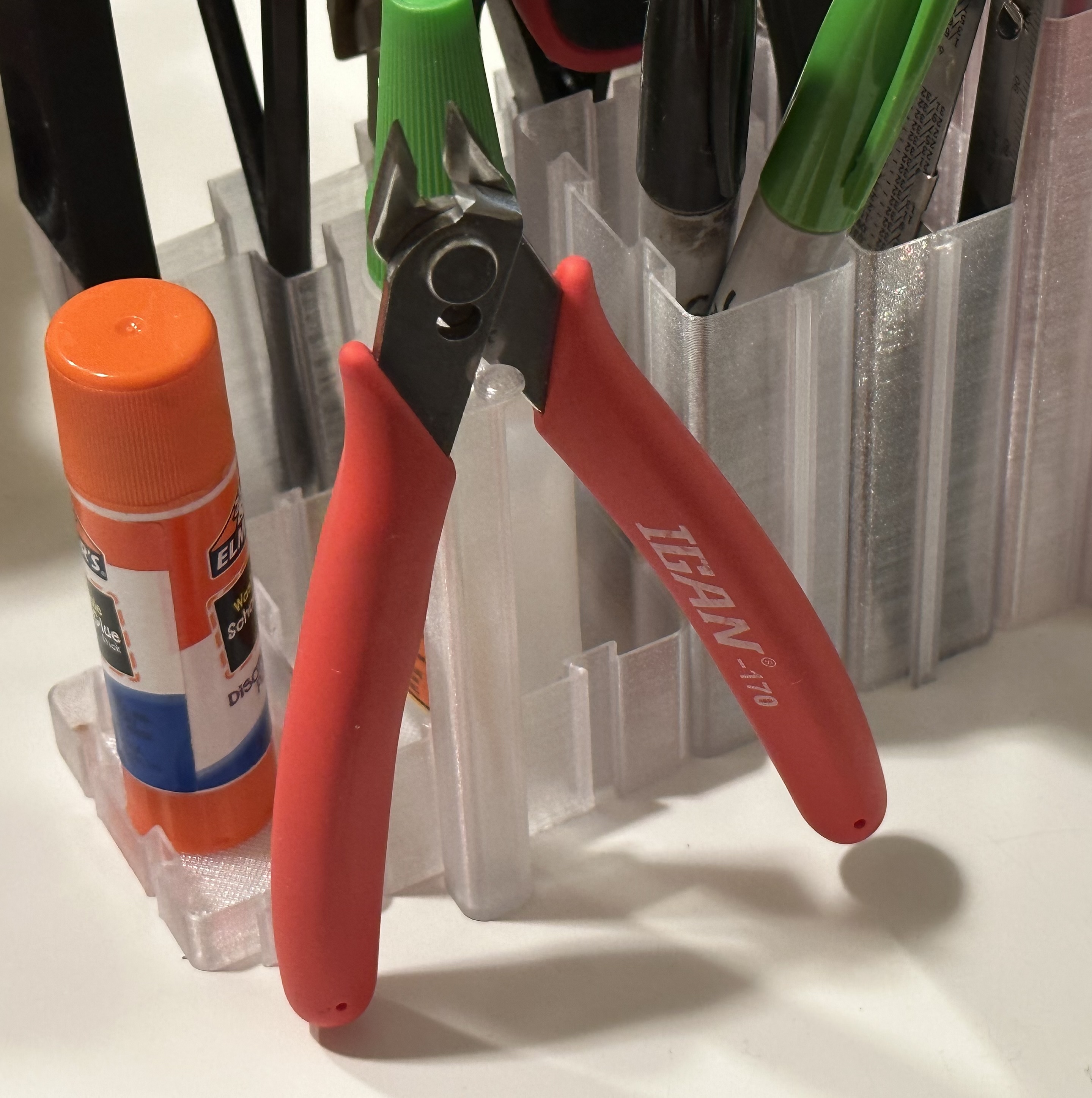 Flush cutter stand for ultimate vase mode desk organizer by johnny b