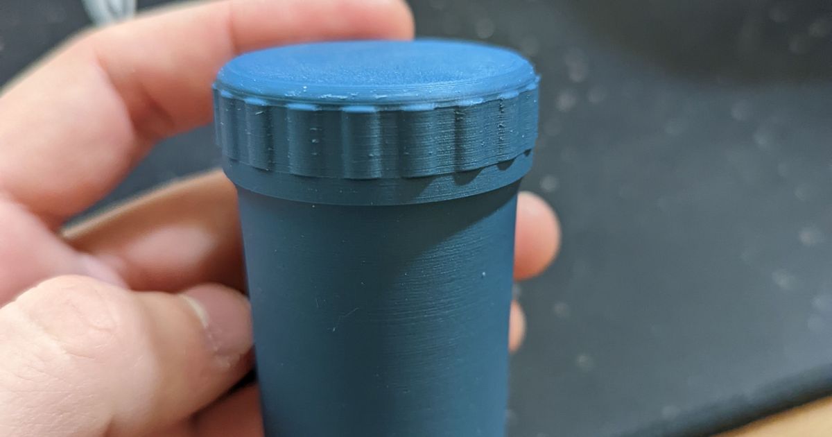 Olympus Microscope Objective Case by username235 Download free STL model