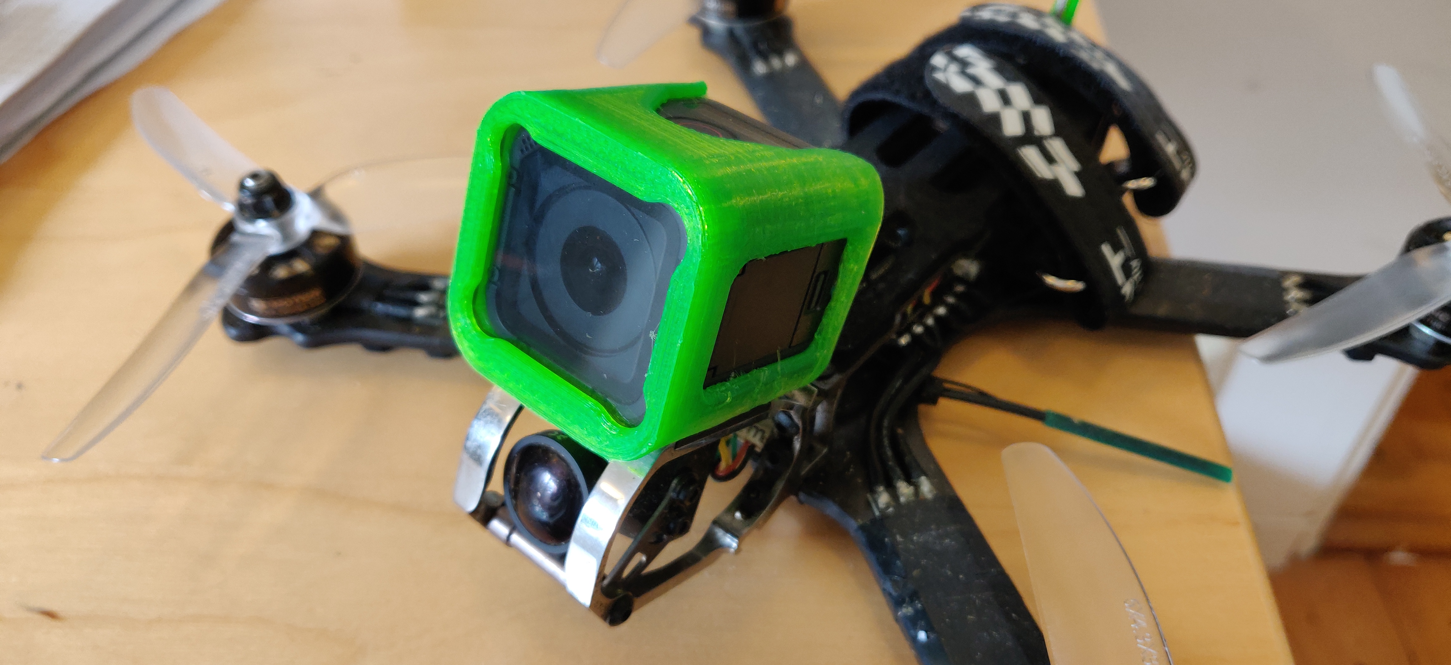 Armattan Marmotte mount: Gopro Session + TBS ND filter