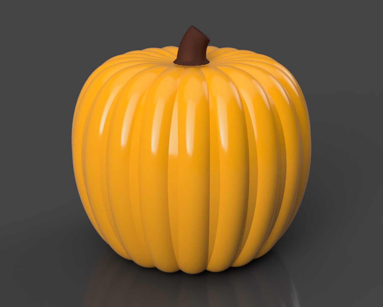 A Pumpkin - Single and Multi-Material