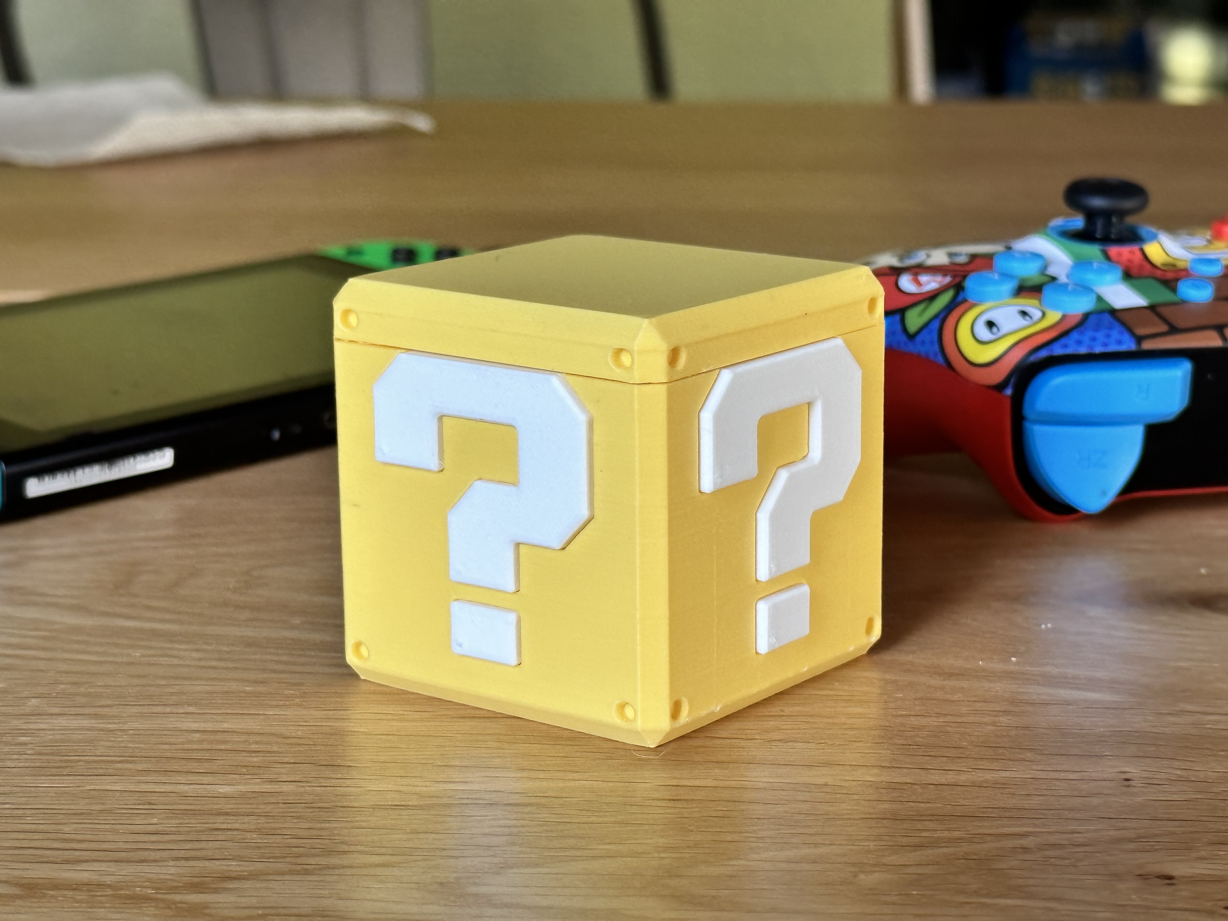 Super Mario Question Block & Cartridge Holder by golnik | Download free ...