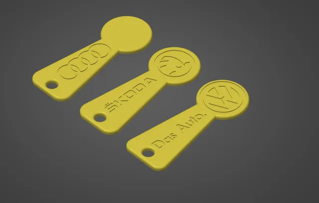Shopping cart token/coin Audi, Vw, Skoda, Bmw, Kia, Mercedes, Nissan