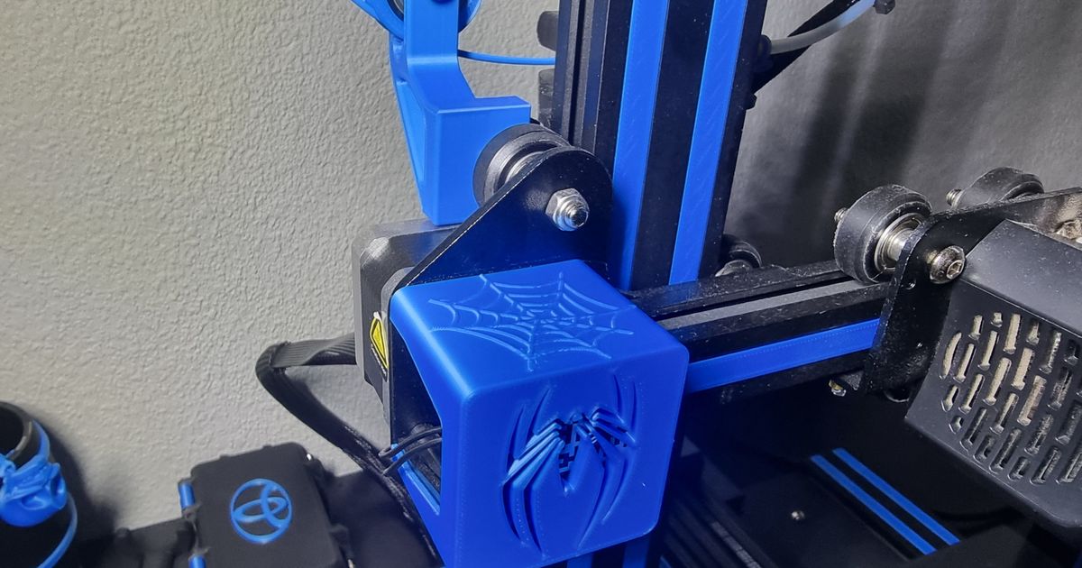 Ender 3 V2 QR code cover by Adioliquid Download free STL model