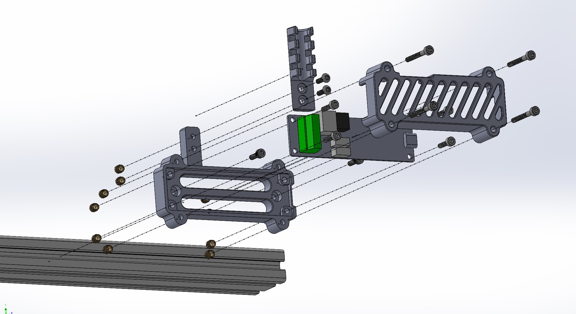 Mounting Bracket/Case for Big Tree Tech U2C and Mellow UTOC Can Bus