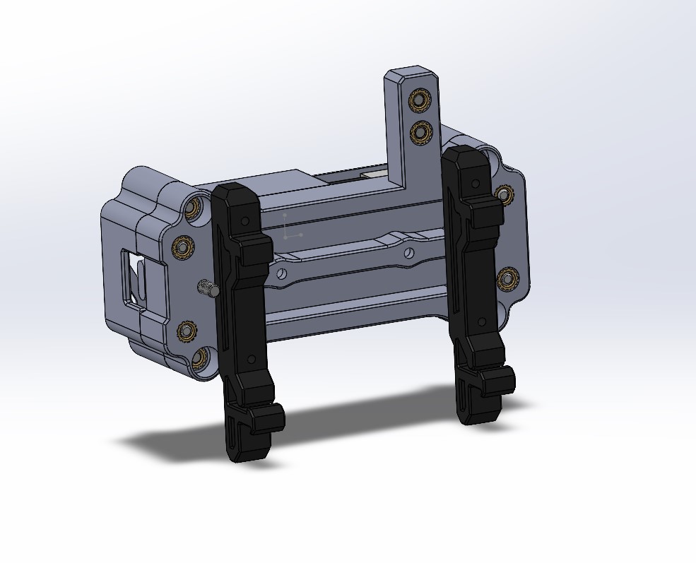Mounting bracket case for big tree tech u2c and mellow utoc can bus