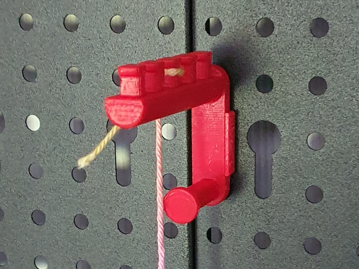 Drying Rack for various pegboards by DasMia Download free STL model