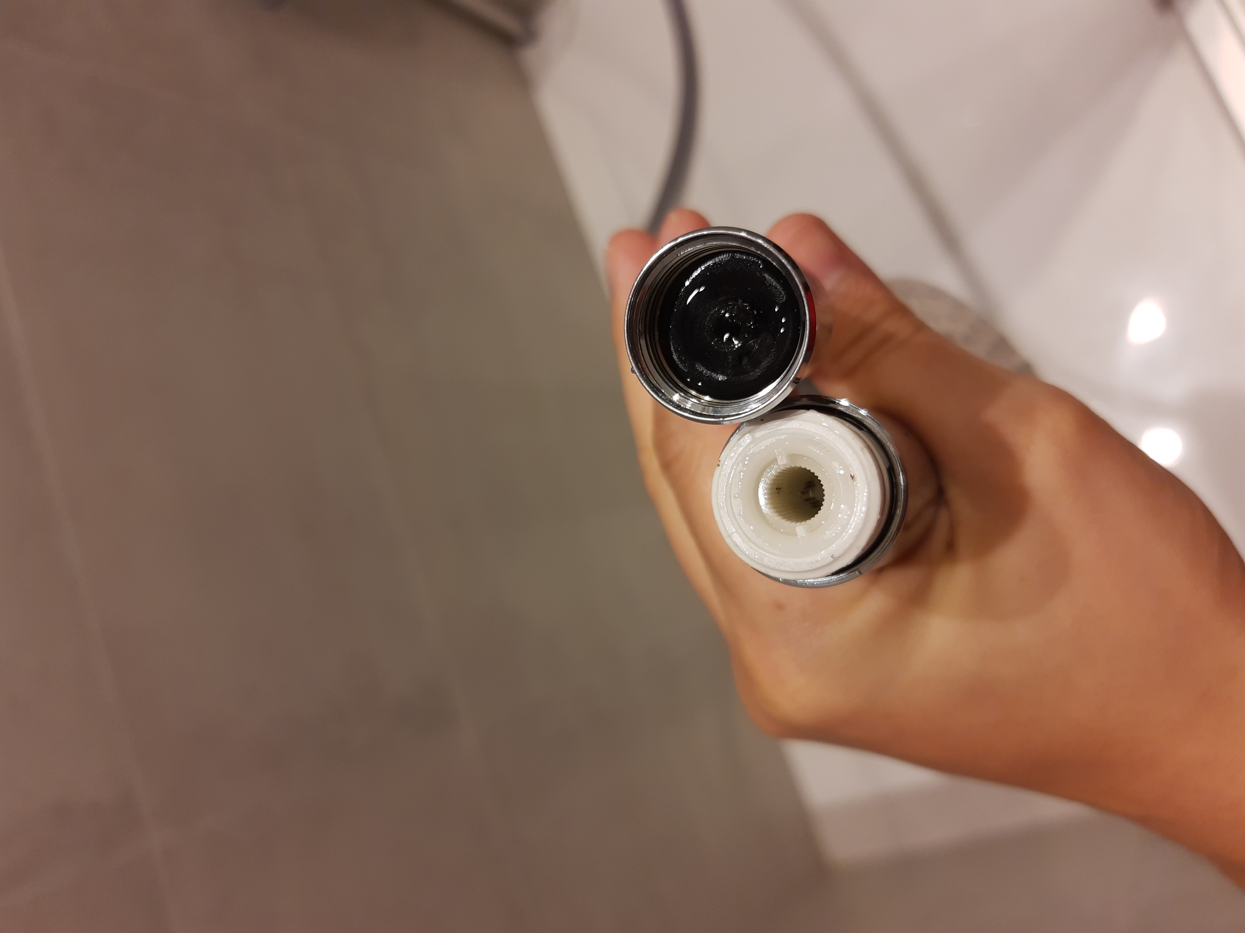 Watersaving shims for shower head by bruchsturm Download free STL