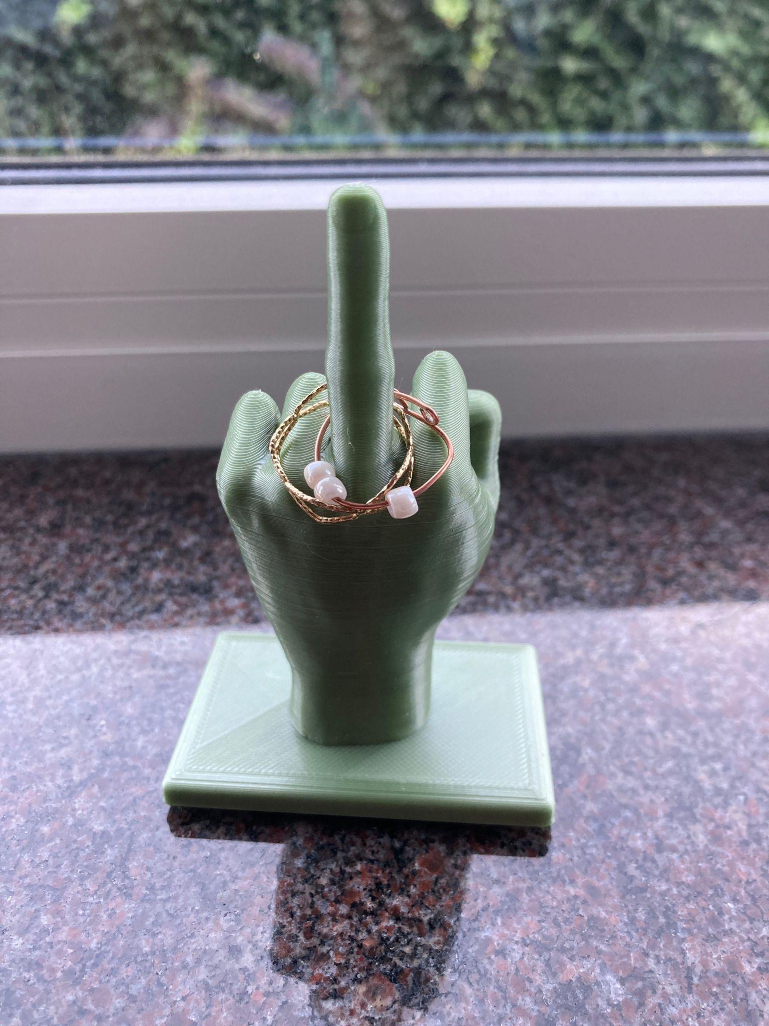 The finger ringholder