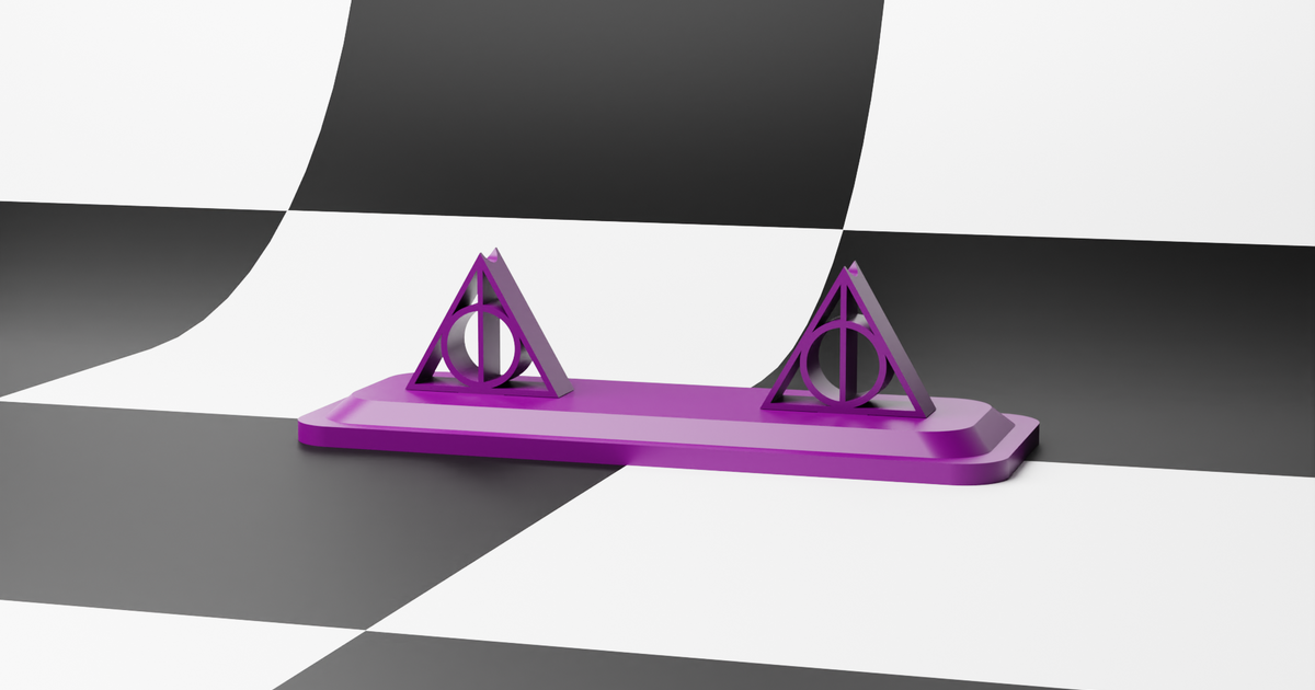 Deathy Hallows Wand Stand