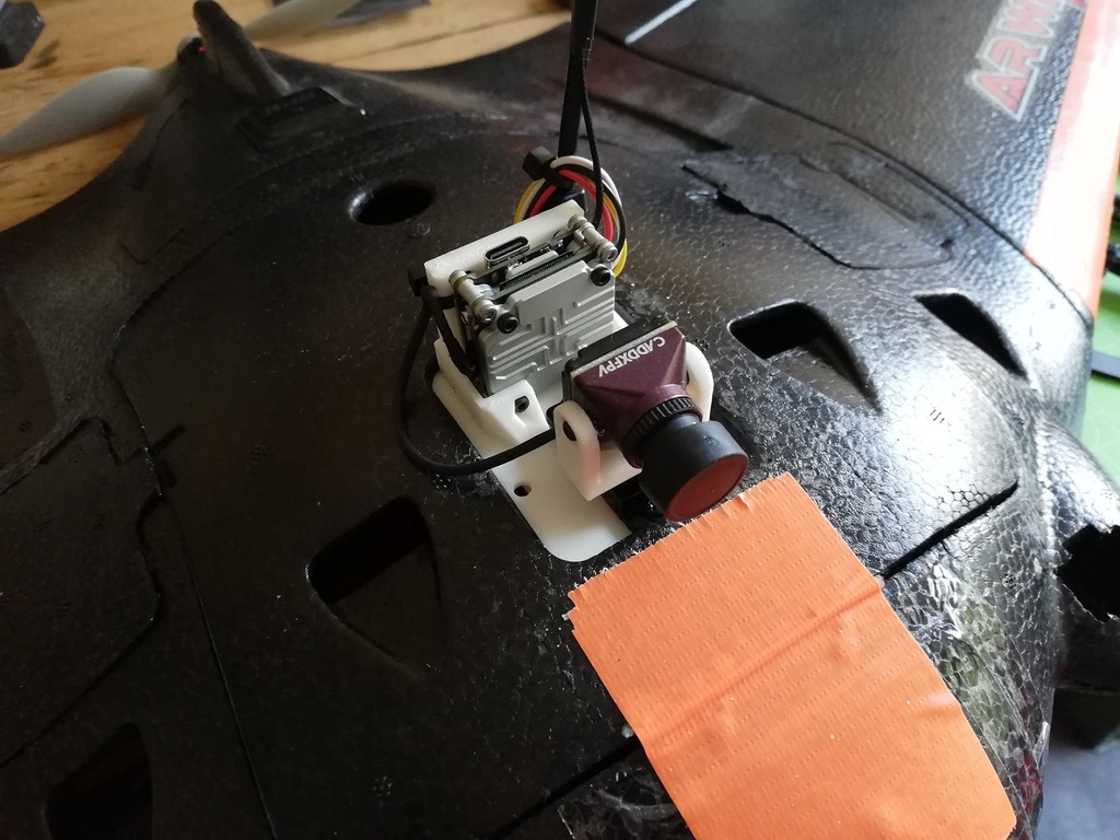 AR Wing Pro pan mount for Caddx Vista