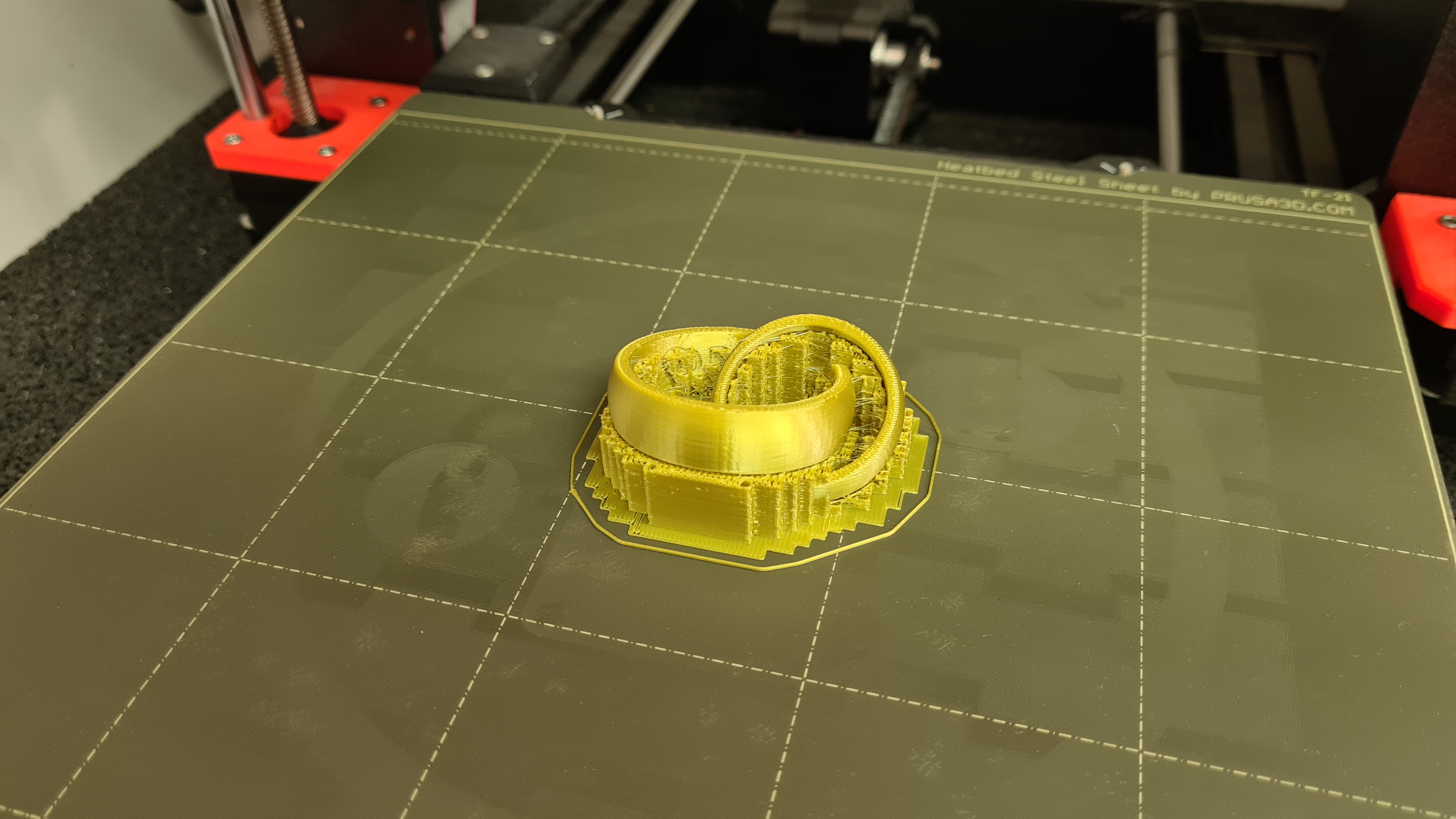 Miniatura 2 do modelo 3D Wedding Rings Connected (PIP)