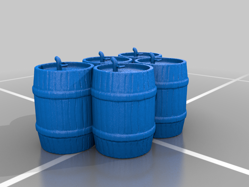 Dungeons and Dragons Barrels Tapped
