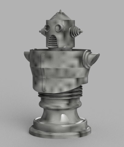 Cyber Chess Set od autora owen Harriman, Stáhněte si zdarma STL model