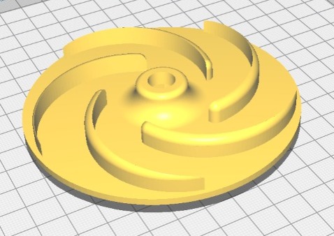 Part of water turbine