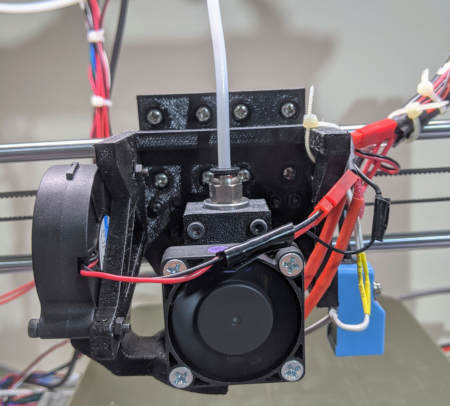X Carriage for A8/AM8 with Anet Probe/E3D for Bowden