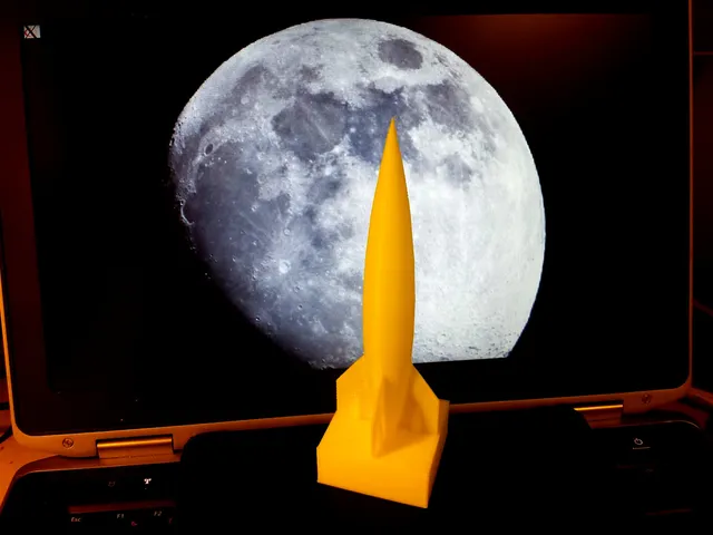 Rocket with Statue Base
