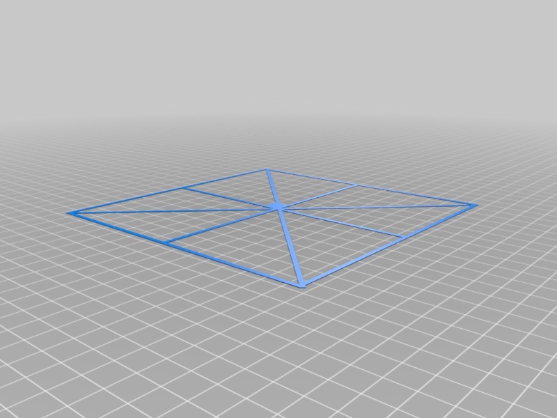 Print Bed Flatness Tester (customizable)