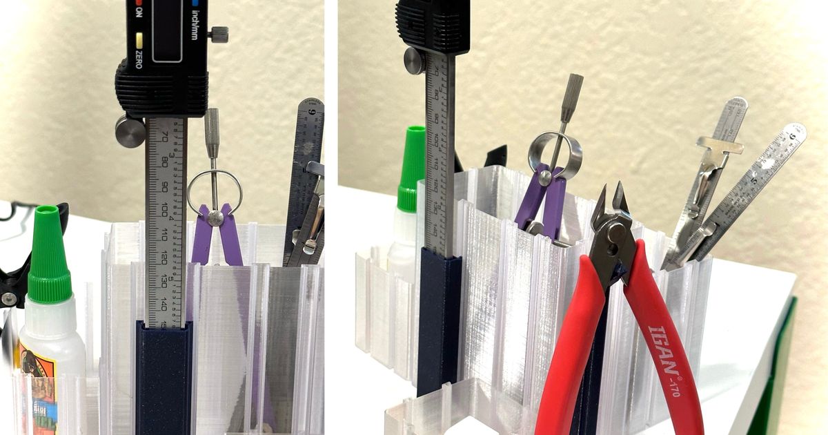 Caliper Attachment for Ultimate Vase Mode Desk Organizer by Johnny B ...