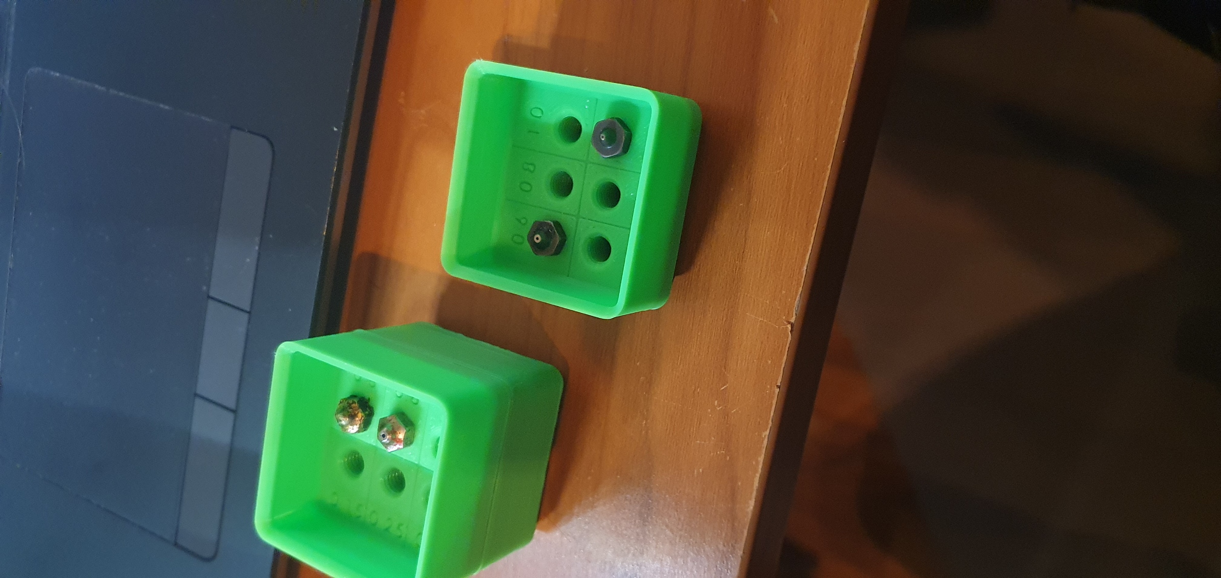 Gridfinity stackable nozzle box