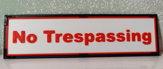 Sign Holder for 2 inch x 8 inch x 2mm signs