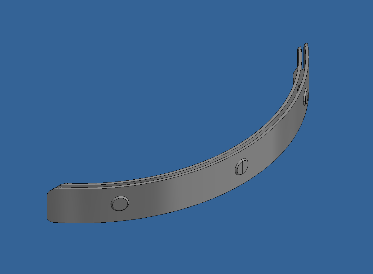 Bottom Reinforcement for 0.25, 0.8, 1.0, 1.25 and 1.50 mm thickness