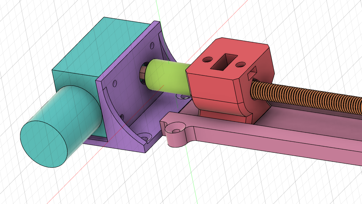 rotating to linear drive